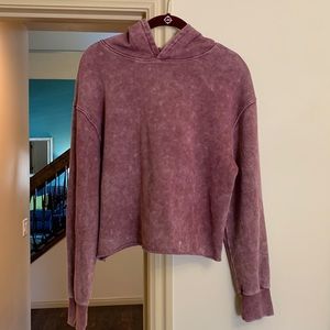 art class - XXL (18) hoodie sweatshirt distressed plum purple EUC